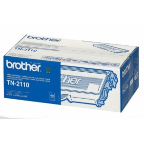 TN2110 Lézertoner HL 2140, 2150N, 2170W nyomtatókhoz, BROTHER, fekete, 1,5k