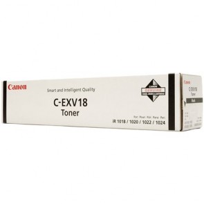 C-EXV18 Fénymásolótoner IR 1018 fénymásolóhoz, CANON, fekete, 8,4k