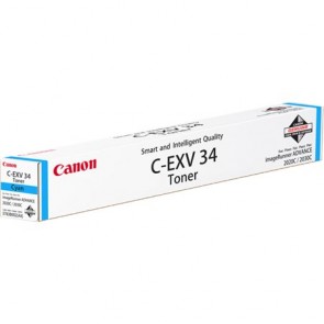 C-EXV34C Fénymásolótoner IR ADVENCE C2020, 2030 fénymásolókhoz, CANON, cián, 19k