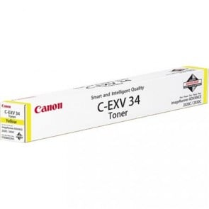 C-EXV34Y Fénymásolótoner IR ADVENCE C2020, 2030 fénymásolókhoz, CANON, sárga, 19k