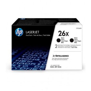 CF226XD Lézertoner LaserJet Pro M402, 426 nyomtatókhoz, HP 26X, fekete, 2*9k
