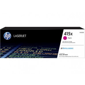 W2033X Lézertoner Color LaserJet Pro M454, MFP M479 nyomtatókhoz, HP 415X, magenta, 6k