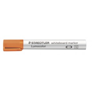 Táblamarker, 2-5 mm, vágott, STAEDTLER "Lumocolor® 351 B", narancssárga