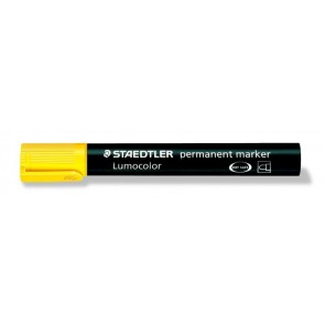 Alkoholos marker, 2 mm, kúpos, STAEDTLER "Lumocolor® 352", sárga