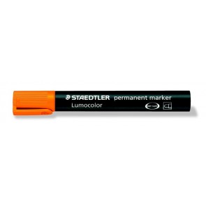 Alkoholos marker, 2 mm, kúpos, STAEDTLER "Lumocolor® 352", narancssárga
