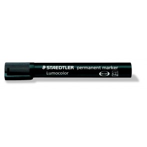 Alkoholos marker, 2 mm, kúpos, STAEDTLER "Lumocolor® 352", fekete