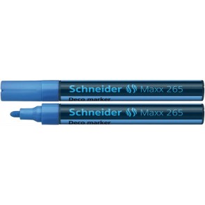 Krétamarker, 2-3 mm, SCHNEIDER "Maxx 265", világos kék