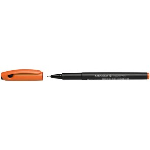 Tűfilc, 0,4 mm, SCHNEIDER "Topliner 967", narancssárga