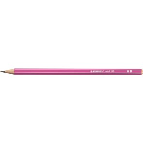 Grafitceruza, HB, hatszögletű, STABILO "Pencil 160", rózsaszín