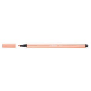 Rostirón, 1 mm, STABILO "Pen 68", világos testszínű