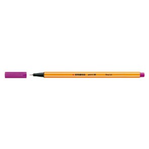 Tűfilc, 0,4 mm, STABILO "Point 88", lila