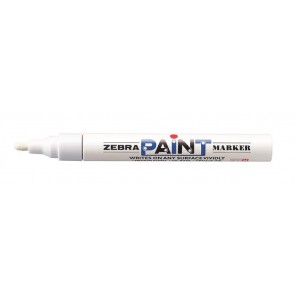Lakkmarker, 3 mm, ZEBRA "Paint marker", fehér