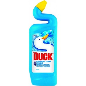 WC-tisztítógél, 750 ml, DUCK "Deep Action Gel", óceán